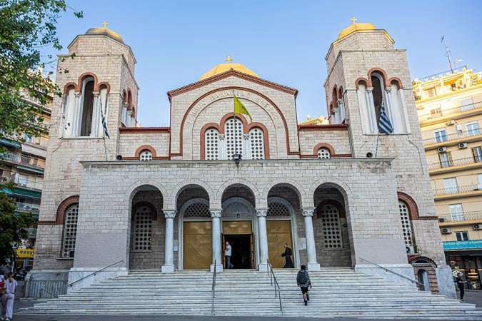 Thessaloniki. Church of Panagia Deksia.