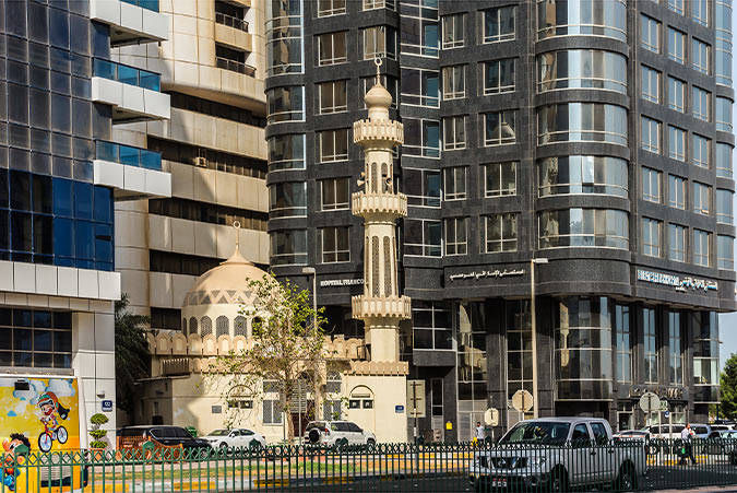 Cityscape of Abu Dhabi