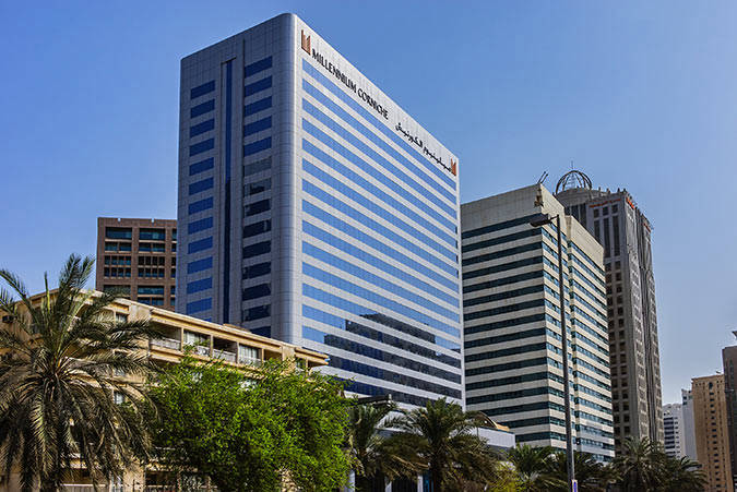 Cityscape of Abu Dhabi