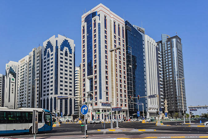 Cityscape of Abu Dhabi