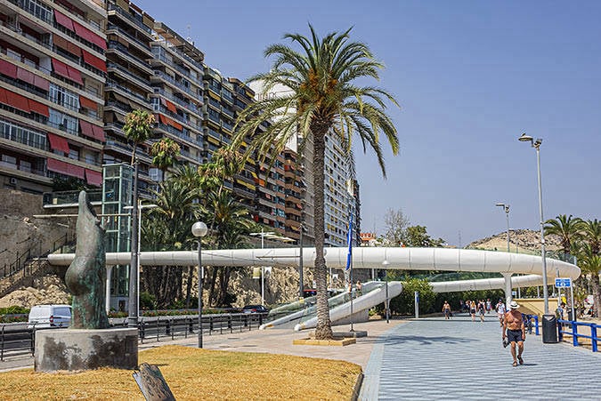 Alicante.  Playa de Postiguet