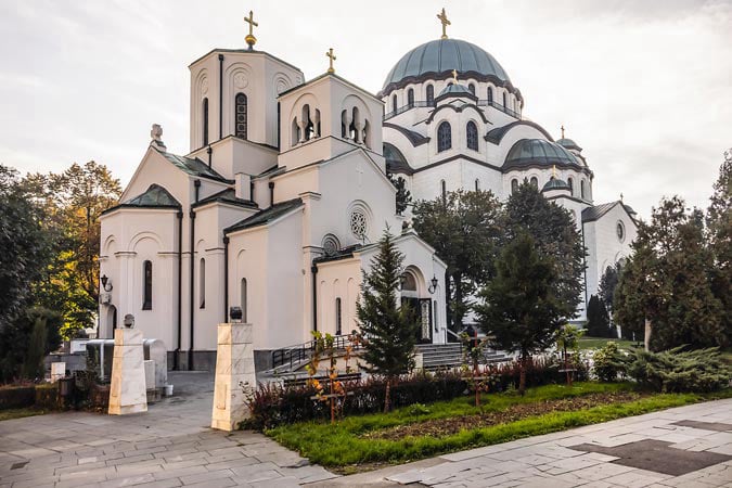 Belgrade. Church of Saint Sava in Vracar.