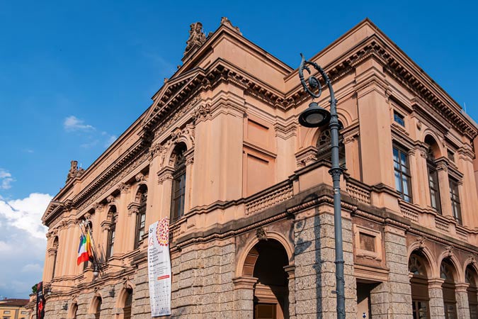 Bergamo. Donizetti Theatre (Teatro Donizetti).