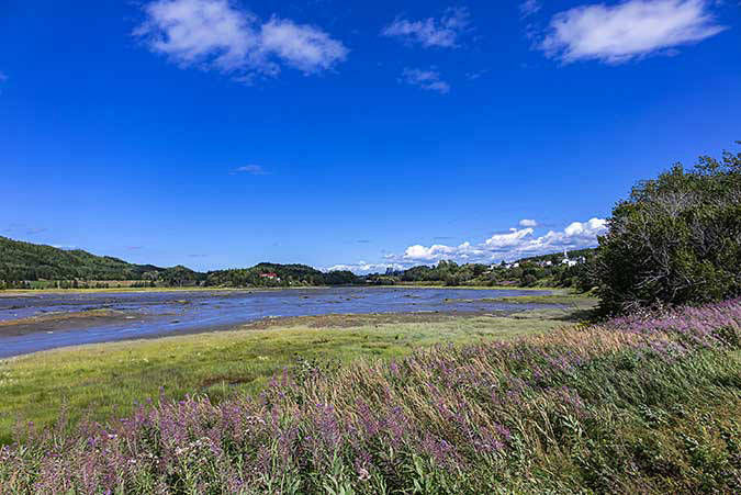 Le Bic southwest of Rimouski
