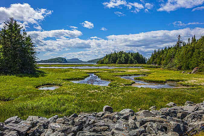 Le Bic southwest of Rimouski