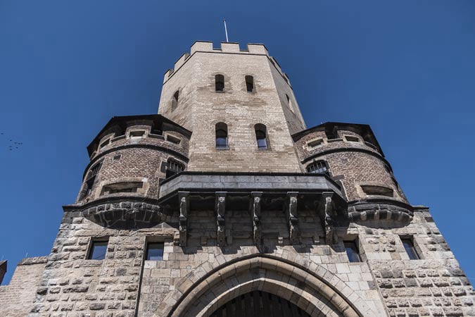 Cologne. 12th-century Severinstorburg.