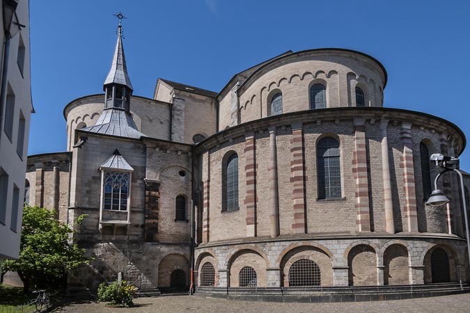 Cologne. Romanesque church St. Maria im Kapitol (St. Mary’s in the Capitol).