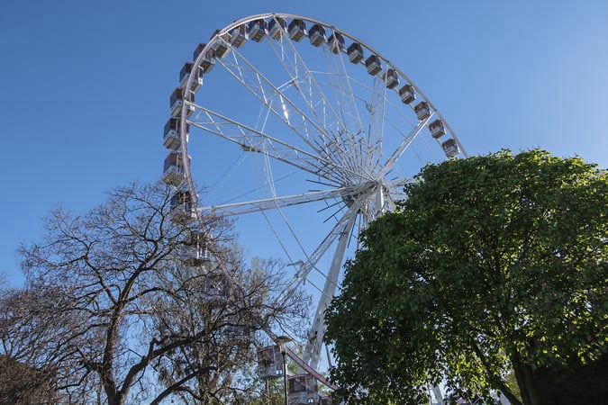 Cologne. Сologne Ferris wheel.