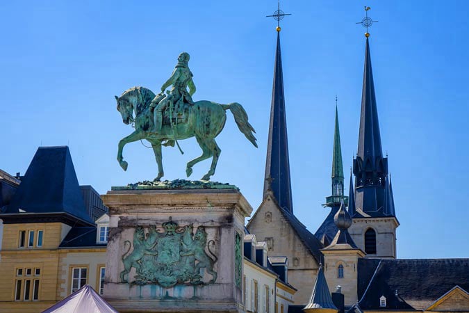 Luxembourg. Grand Duke William II.