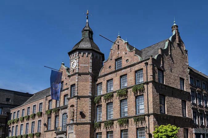 Dusseldorf. Old Dusseldorf Town Hall (Altes Rathaus).