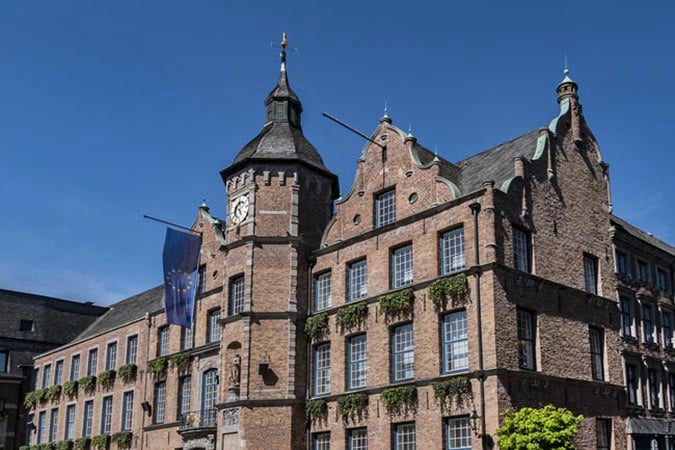 Dusseldorf. Old Dusseldorf Town Hall (Altes Rathaus).