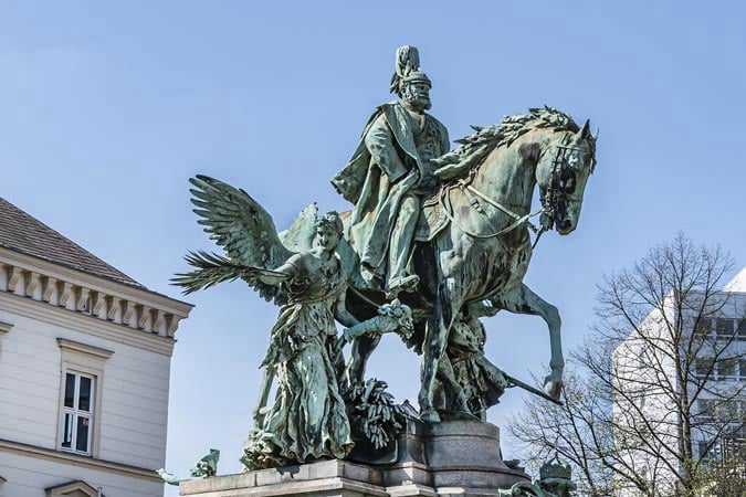 Dusseldorf. Kaiser Wilhelm I Monument (1896).