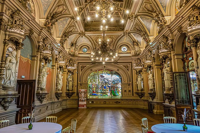 Fecamp. Benedictine Palace (Palais de la Benedictine).