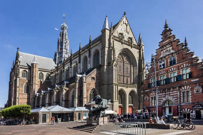 Haarlem. St. Bavo’s Church.