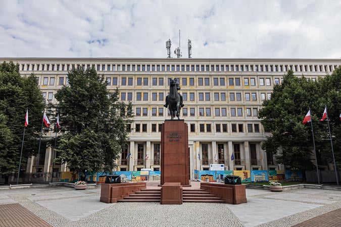 Katowice Monument to Marshal Jozef Pilsudski 