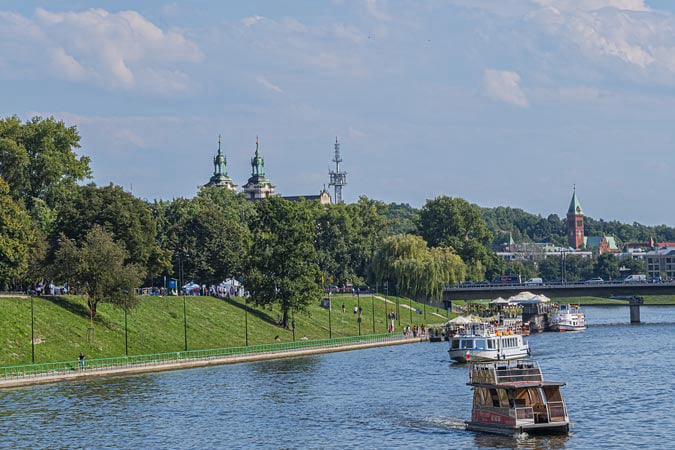 Krakow Vistula River (Wisla)