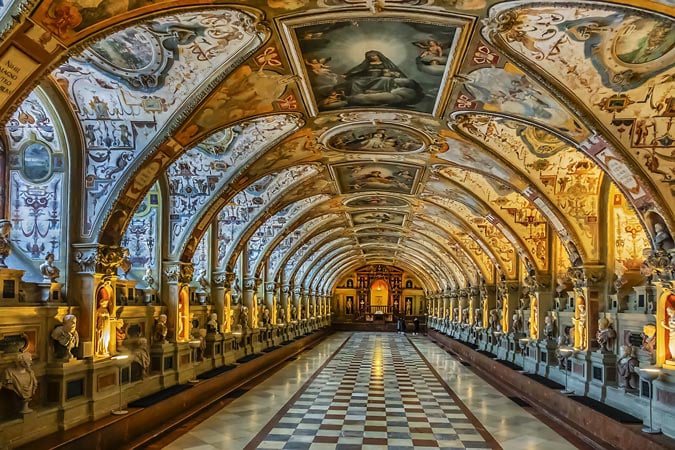 Munich. Residenz - palace museum.