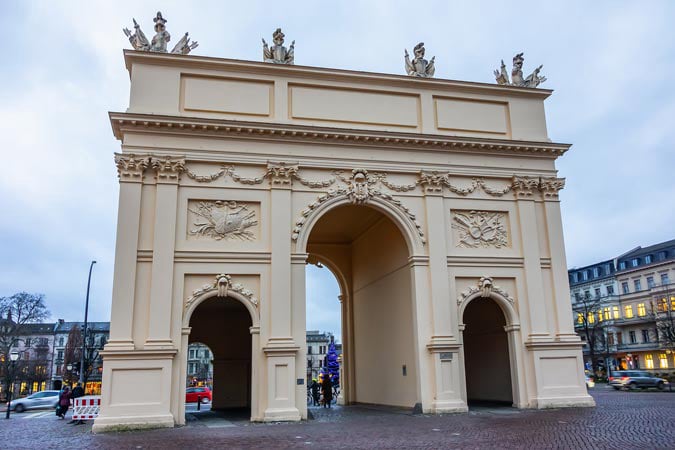 Potsdam. Brandenburg Gate (Brandenburger Tor, from 1771).