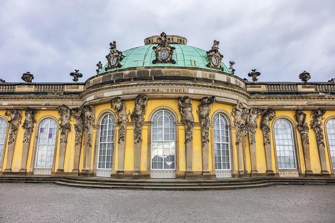 Potsdam. Sanssouci palace.