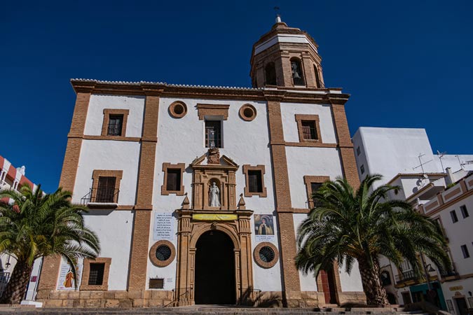 Ronda. Parish Socorro church.