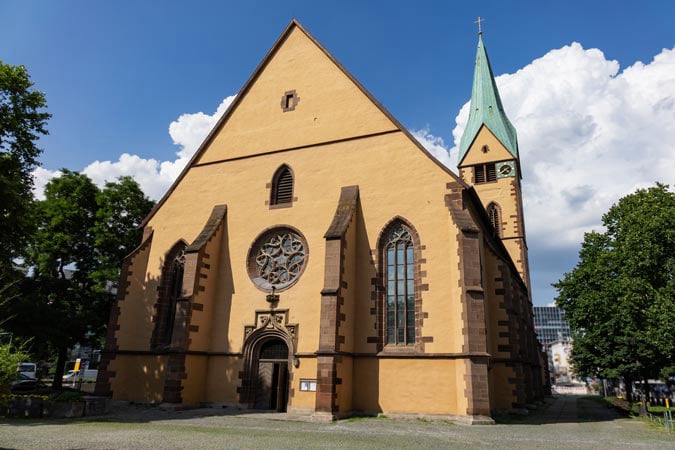 Stuttgart. St. Leonard's Church (Leonhardskirche).  
