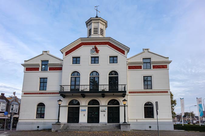 Zaandam. Former town hall.